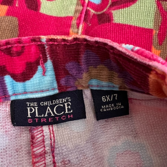 The Children's Place Y2K Floral Patchwork Skirt Multicolour Girls 6X / 7 - Picture 6 of 8